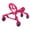 Pink, variant on YBIKE Pewi Stroll (Pink) Indoor/Outdoor Walking Ride On Toy with Push Handle - Grows from Baby Walker to Toddler Ride On for Ages 9 Months to 3 Years
