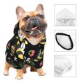 thumbnail image 3 of Balery Bees Sudadera con Capucha para Perros Pequeños – Ropa para Mascotas, Disfraz para Perros y Gatos, Ideal para Fiestas y Cosplay-X-Small, 3 of 7