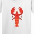 thumbnail image 4 of Inktastic Lobster Cute Ocean Creature Youth T-Shirt, 4 of 5