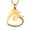 Gold, variant on Unicorns Cremation Pendant Small Urns For Ashes Keepsake Urn Necklace