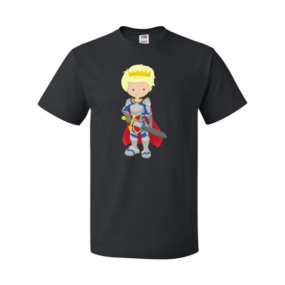 Inktastic Boy Prince, Knight In Shining Armor, Blond Hair T-Shirt