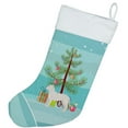 thumbnail image 2 of Carolines Treasures CK3808CS White Bullboxer Christmas Tree Christmas Stocking, 2 of 2
