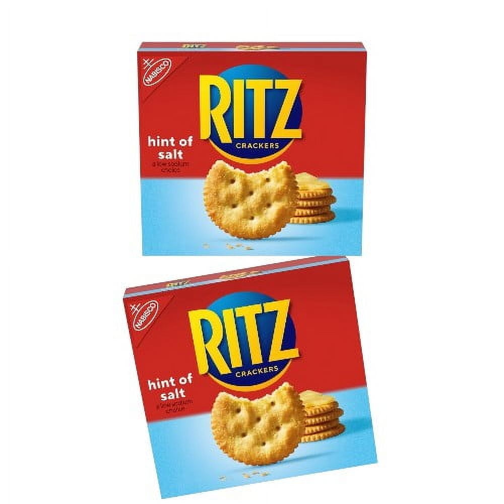 2 Pack ) Ritz Hint Of Salt Crackers - 13.7oz - Walmart.com