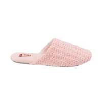 DF by Dearfoams Woman's Chenille Knit Scuff Slipper