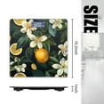 thumbnail image 2 of Bathroom Scale, Highly Accurate Digital Body Scale,Precisely Measures Weight up to 400 lbs-Lemons Surrounded By White Flowers And Green Leaves, 2 of 4