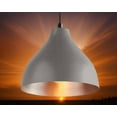 thumbnail image 5 of Angle- One Pendant Light 4ft Incandescent Bulb Grey/Silver/ Gold Finish for Kitchen, or Diningroom, 5 of 5