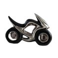 thumbnail image 2 of Rongfmy Motorcycle Ceramic Statue Crafts Modern Table for Decoration Bedroom Cabinet black, 2 of 9