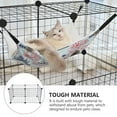 thumbnail image 3 of HORIALENCE 1 Set Dog Fence Black Plastic Pet Safety Enclosure Indoor Use, 3 of 5