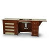 Arrow Norma Jean Sewing Cabinet and Table with Lift, 4 Finishes