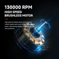 thumbnail image 3 of Handheld  Fan, Overheat Protection Cordless 13W Fast Charging Electric Air Blower  for Home Dust Blowing, 3 of 7