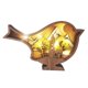 thumbnail image 5 of silueta escultura Animal estatuilla decoración ornamento para sala de estar Pájaro perfecl Escultura de silueta de oso, 5 of 8
