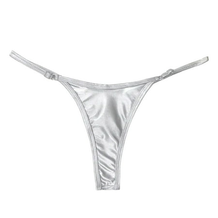 kpoplk Women s Brazilian Bikini Bottoms Tie Side Swim Bottom S SL1
