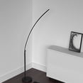 thumbnail image 3 of Dainolite 412LEDF-MB Matte Black Floor Lamp, 3 of 3