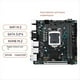 thumbnail image 2 of Nueva Placa Base H97 STRONG LGA 1150 para Core I7/I5/I3/E3 DDR3 Mini-ITX VGA//DP/COM Dual LAN WIFI M.2, 2 of 5