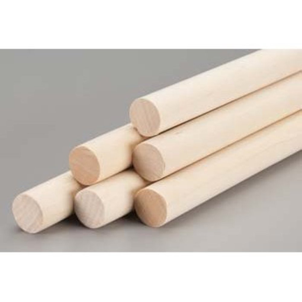 Wood Dowel 7/8x12" (6)