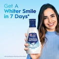 thumbnail image 5 of Crest Mouthwash, 3D White Strength Whitening Fluoride Mouthwash, Alcohol-Free Oral Rinse, Wintermint Flavor, 32 fl oz, 5 of 13