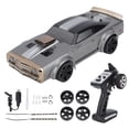thumbnail image 1 of El vehículo de control remoto de 2.4GHz es duradero 1: 16 carreras RC impulsadas por baterías de vehículos a la deriva de alta velocidad para el patio gris del parque infantil familiar, 1 of 10