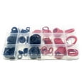 thumbnail image 4 of Joints Toriques de Plomberie Joints Toriques Joints en Silicone 18 Tailles Assorties Lave-Bouton 141 Pcs Kit Assortiment de Lave-Bouton, 4 of 9