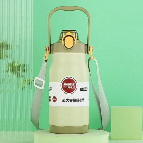 Thermal Water Bottle Keep Cold and Hot Water Bottle Bottles for Water Tea Coffee Vacuum Flasks Stainless Steel Green