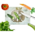 thumbnail image 2 of Caroline's Treasures Sand Dollar Glass Cutting Board Large, 2 of 2