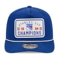 thumbnail image 2 of Men's New Era  Blue New York Rangers Throwback Stanley Cup Champions Side Patch 19TWENTY Adjustable Hat, 2 of 5