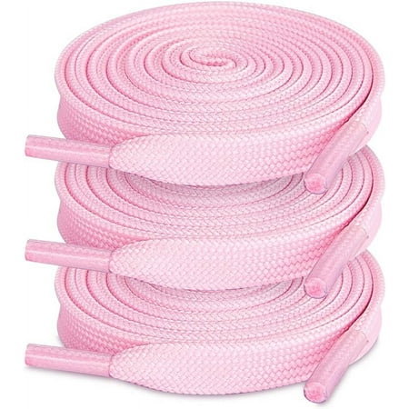 3 Pair Flat Shoe Laces for Sneakers  Shoelaces for Sneakers Athletic Running Shoes Boot Strings