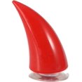 thumbnail image 1 of Decoración para casco de motocicleta de 2 piezas, bocina para casco de motocicleta, para motocicleta (rojo), 1 of 4