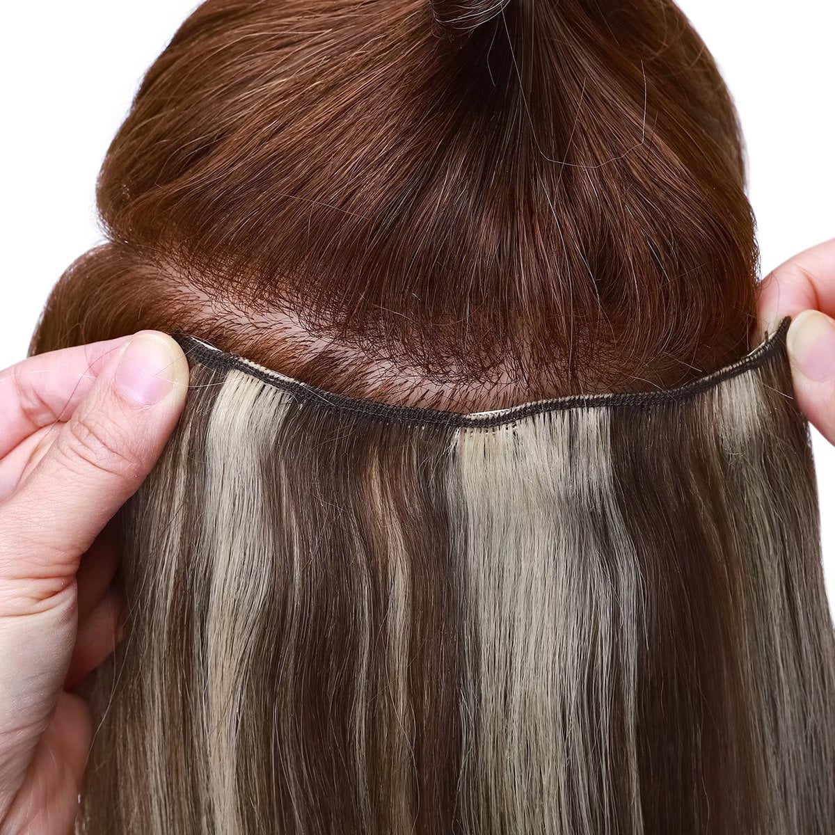 100% Remy double wefted human hair extension s-l400.jpg main image 2