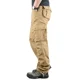 thumbnail image 3 of Pantalones multibolsillos ajustados con múltiples bolsillos, nuevos pantalones para hombre, pantalones cargo ajustados de calle de alta calidad para hombres, pantalones de estilo coreano, pantalones e, 3 of 5