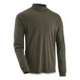 thumbnail image 4 of Guide Gear Mock Turtleneck Long-Sleeve Tee Black L Tall, 4 of 4