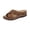 Light Brown, variant on Willtoo Orthopedic Casual Sandals for Women Non Slip Slip on Arch Support Flat Wedge Sandals Wide Width Sneakers 2026 Soft Foam Shoes