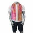 thumbnail image 2 of Orange and Pink Hiking Towel, Polygonal Composition with Triangles Geometric Illustration Abstract Art, Quick Dry Soft Lightweight Microfiber for Camping Backpacking Sports, Multicolor, by Ambesonne, 2 of 2