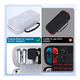 thumbnail image 4 of Kit Estuche De Accesorios Para Nintendo Switch Oled Funda Malubero Gris, 4 of 5