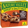 thumbnail image 2 of Nature Valley Dark Chocolate Peanut Almond Sweet and Salty Nut Bars 6 ct / 1.2 oz - 5 Pack, 2 of 5