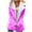 Hot Pink, variant on Winter Warm Jackets for Womens Fashion Plus Size Zip Up Winter Warm Composite Plush Button Lapels Jacket Outwear Coat