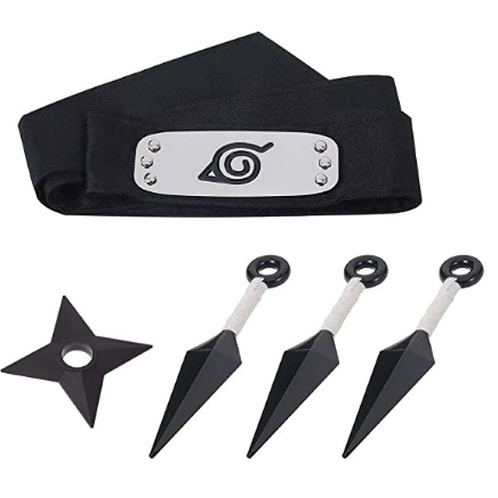 Jem Naruto Konoha Leaf Village Shinobi Headband with Naruto Ninja