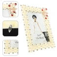 thumbnail image 3 of Photo Frame Picture Holder with Rhinestone and Pearl Decor Home Supplies, 3 of 8