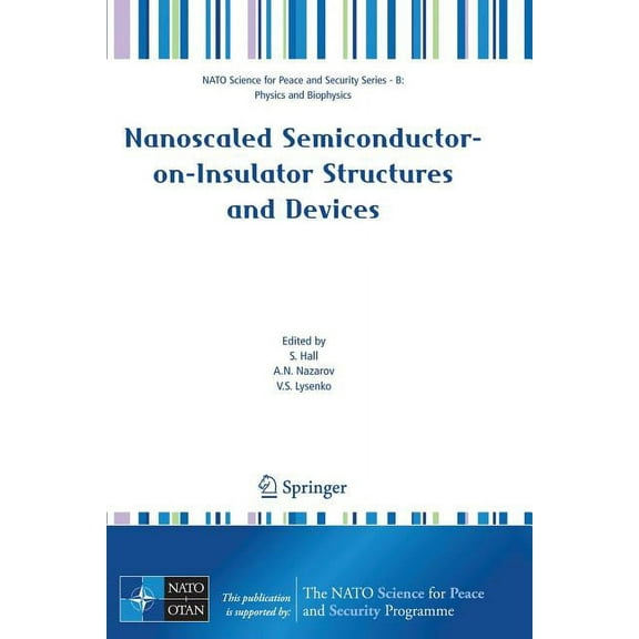 NATO Science for Peace and Security Seri Nanoscaled Semiconductor-On-Insulator Structures and Devices, (Paperback)