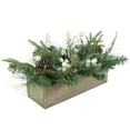 thumbnail image 5 of Northlight Mixed Pine with Pine Cones and Berries Christmas Floral Arrangement - 20", 5 of 5