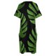 thumbnail image 5 of Vestido de noche con bolsillos sueltos y hojas para mujer, elegante y chic, 2025, 5 of 7