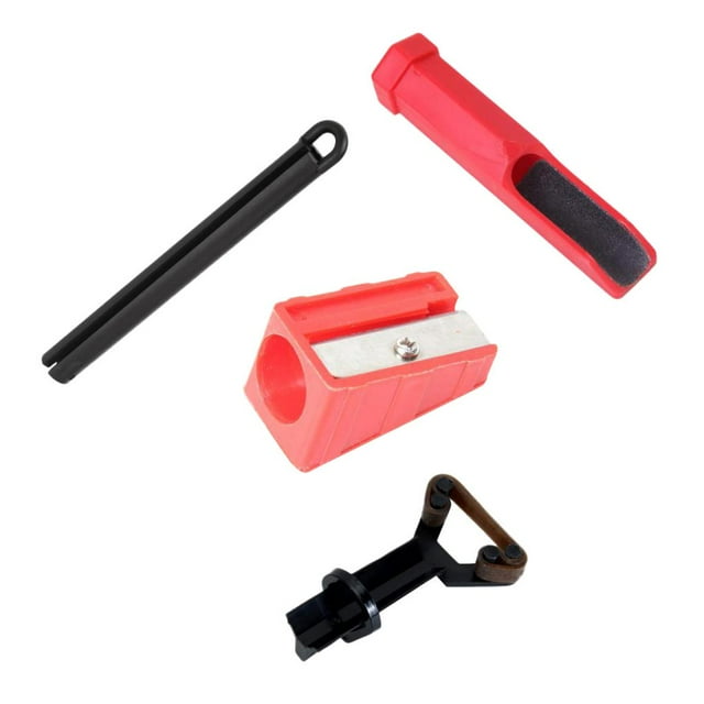 Juego De 4 Pinzas Para Tacos De Billar + Corrector + Colgador Para Tacos + Herramienta De Pulido Sunnimix Abrazadera de punta de señal de piscina