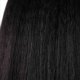 thumbnail image 4 of Juego Peluca con División Central 12 Pulgadas Juego Peluca Negra Juego Peluca Africana Pelo Corto Esponjoso Suave Peluca Fibra Química Europea, 4 of 5