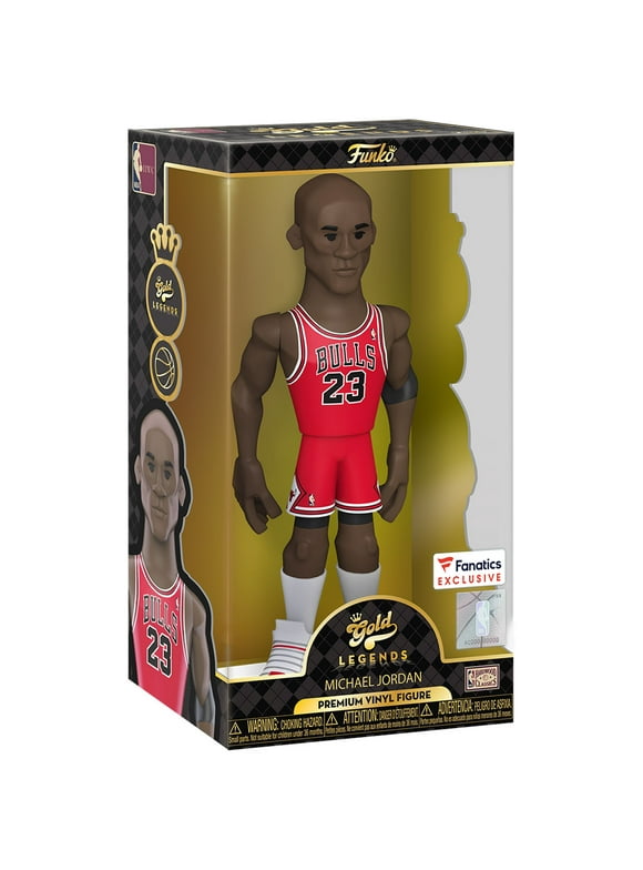 Funko Michael Jordan Chicago Bulls Fanatics Exclusive 12in. Pop! Premium Vinyl GOLD Figure
