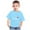 Blue, variant on Wavsuf Kids T-Shirts for Boys Summer Printed Crew Neck Casual Red Shirts Size 7-8 Years