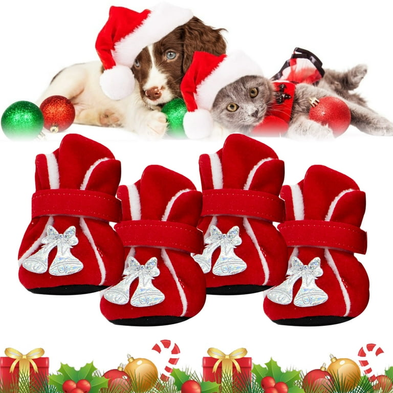 Christmas top dog shoes