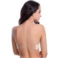 thumbnail image 5 of Voska Women's Convertible Strapless Backless Bra Seamless Push Up Underwire Bra Complexion A, 5 of 6