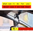 thumbnail image 3 of 360掳 Rearview Mirror Phone Holder for Car, Multifunctional Mount Phone & GPS Holder Universal Rotating Car Cell Phone Automobile Cradles, 3 of 7