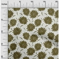 thumbnail image 1 of oneOone Velvet Olive Green Fabric Florals Diy Clothing Quilting Fabric Print Fabric By Yard 58 Inch Wide-VI2, 1 of 5