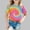 shirts for girls clearance-Hot Pink, variant on RTKFRFLM Girls Summer Tie-Dye Print T-Shirt Fashion Casual Round Neck Short Sleeve Tee for Ages 3-13 Vibrant Tie Dye Graphic Top Soft Cotton Breathable Activewear Trendy Kids Clothing