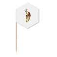 thumbnail image 1 of Cat Tiger Descends Mountain Ferocious Toothpick Flags Cupcake Picks Party Celebration, 1 of 3